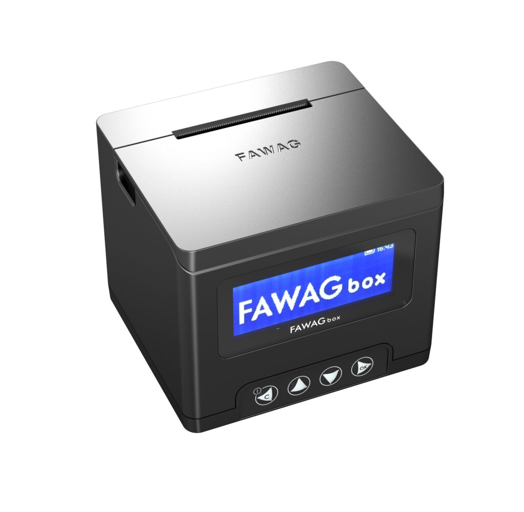 Fawag Box z góry prawy profil