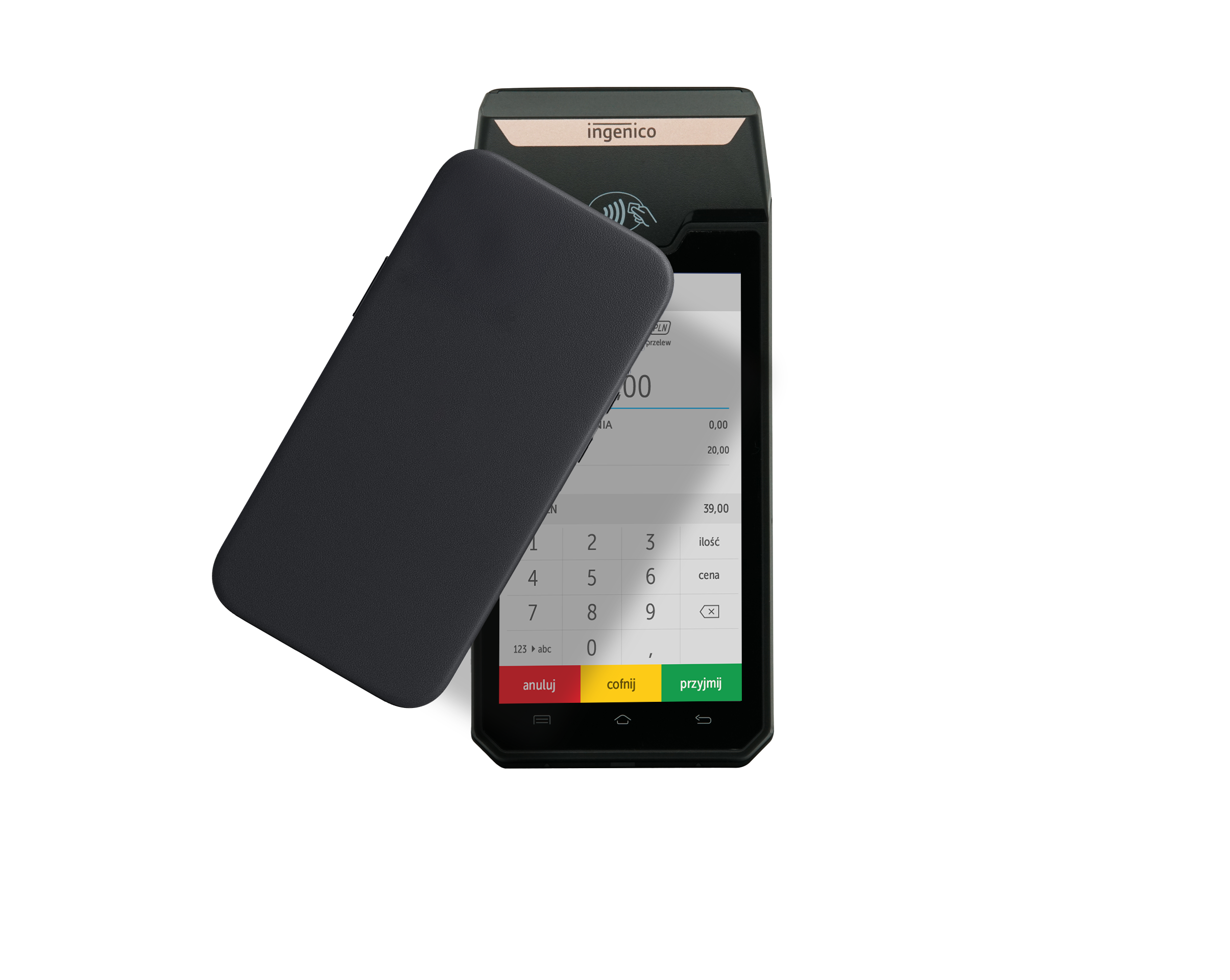 iPOS pocket 2 płatność telefonem
