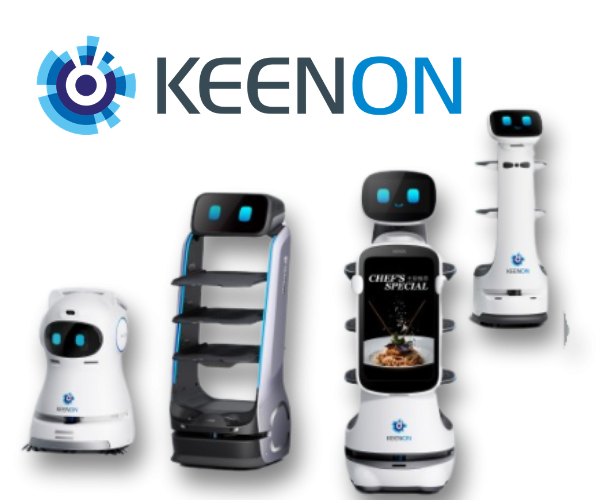 Roboty dostawcze, kelnerskie i sprzątające firmy Keenon